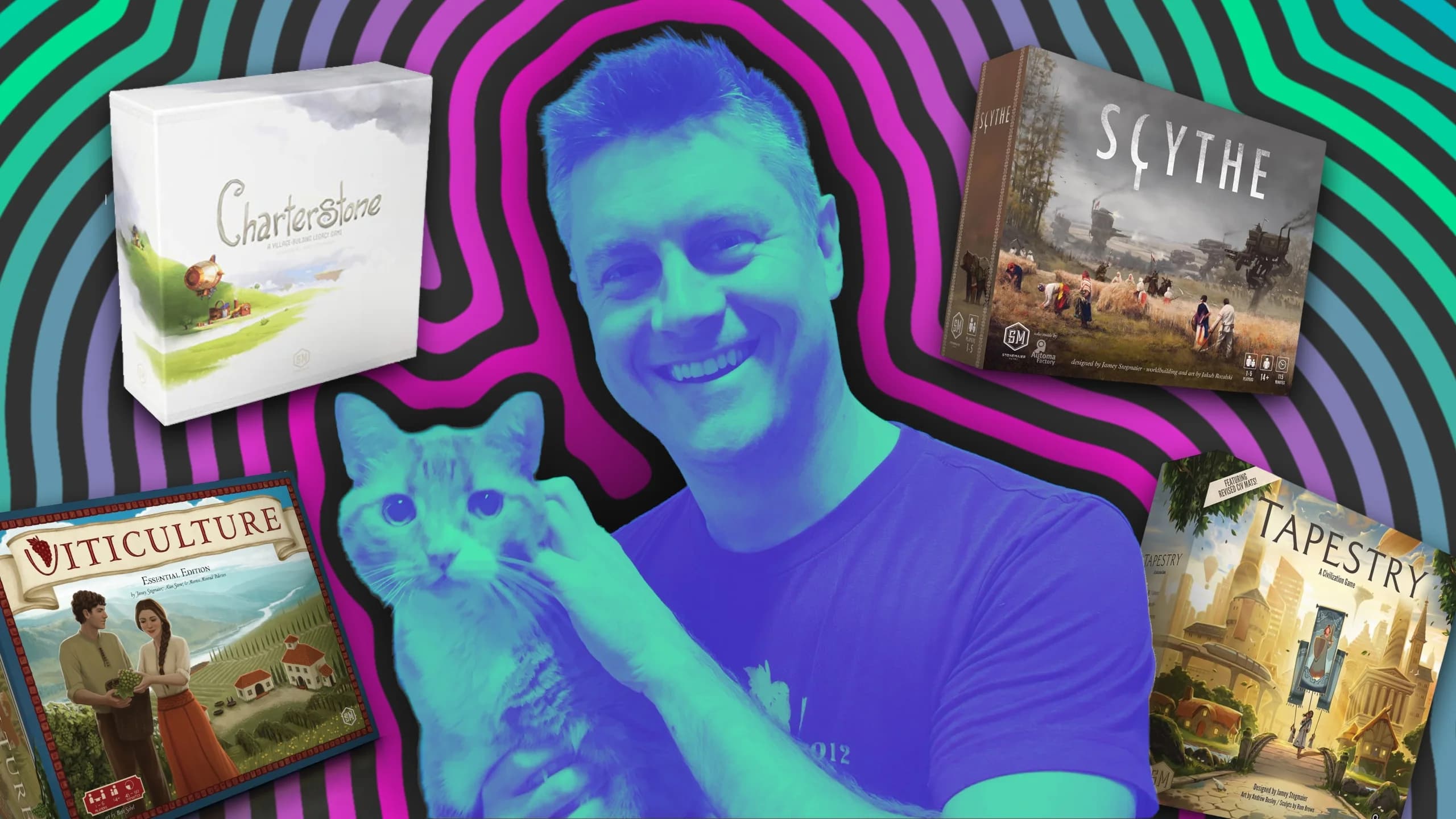 Jamey Stegmaier board games, ranked