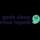 Geek Sleep Rinse Repeat logo