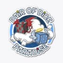 Pair of Dice Paradise logo