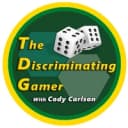 The Discriminating Gamer logo